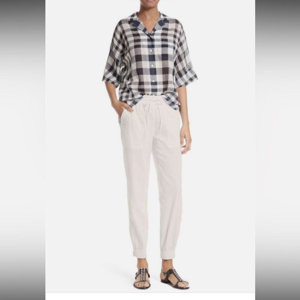 Theory Courtland Relaxed Drawstring Chino Joggers Pant